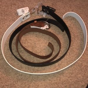 American Eagle and anchor blue belts NWT